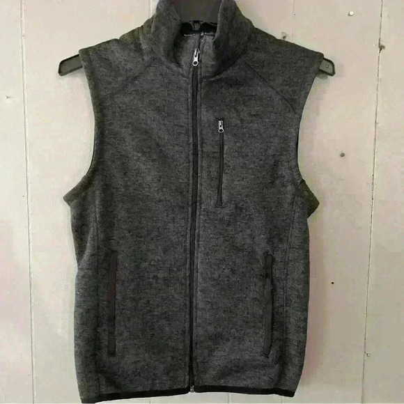 Men's Beverly Hills Polo Club Vest Size Small Black/Grey Color - Picture 1 of 3